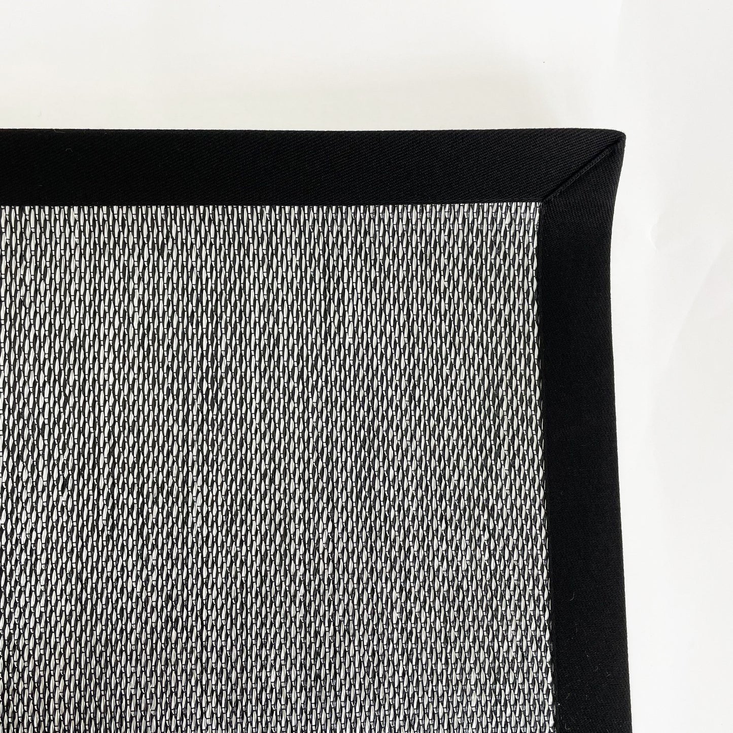 Graphite Rug with Black Binding 150cm x 90.5cm (RMR)